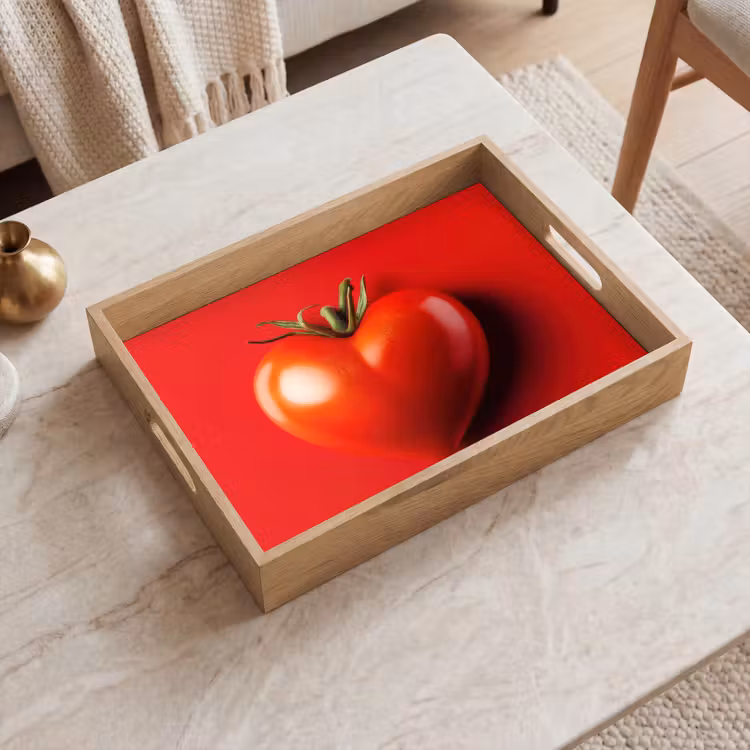 Tablett - Tomate - Rot - Herz — 2