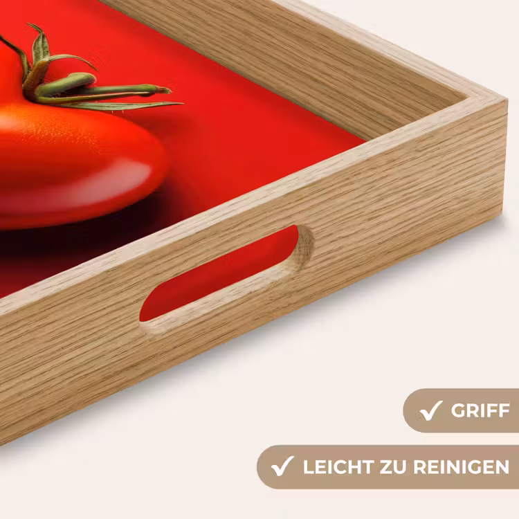 Tablett - Tomate - Rot - Herz — 8