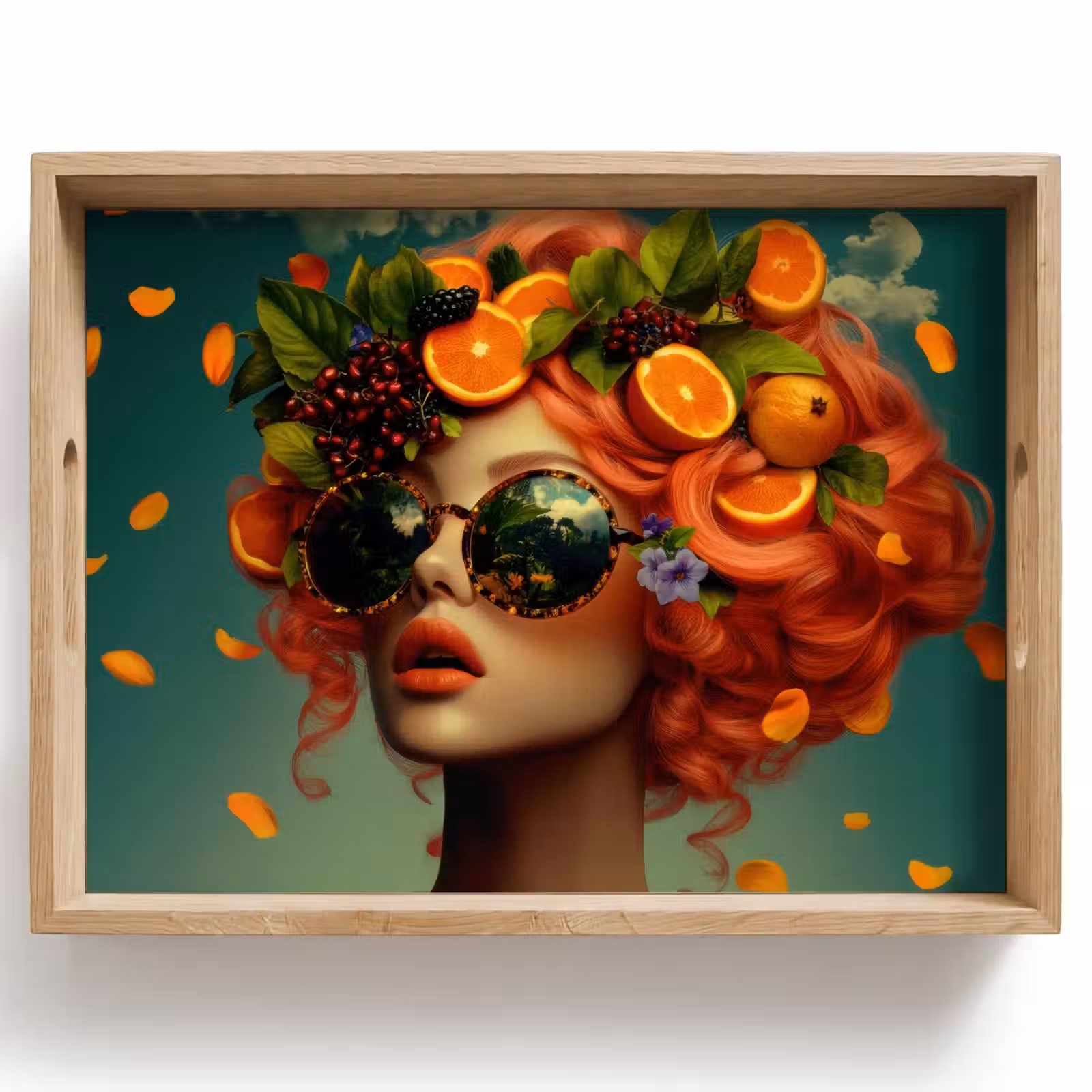Tablett - Weiblich - Orange - Beere - Orange — 1