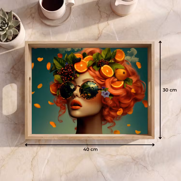 Tablett - Weiblich - Orange - Beere - Orange — 7