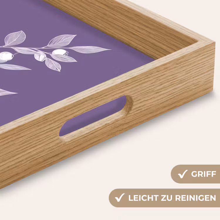 Tablett - Zweig - Anmutig - Blätter - Minimalistisch — 8