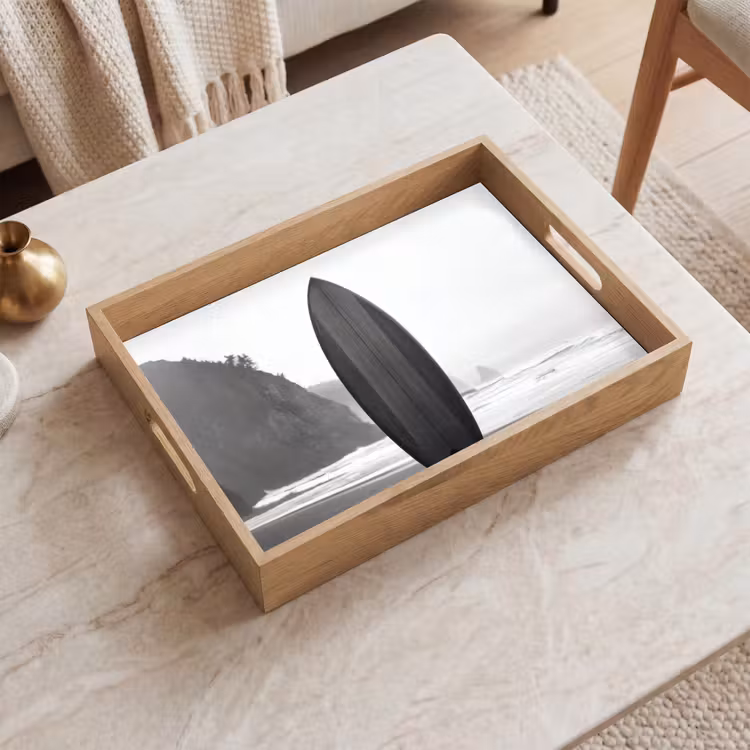 Tablett - Surfbrett - Sand - Meer — 2
