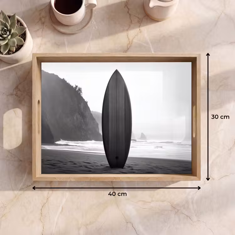 Tablett - Surfbrett - Sand - Meer — 7