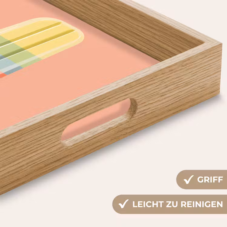 Tablett - Wassereis - Pastelltöne - Minimalistisch — 8