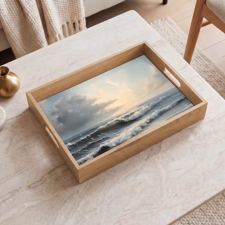 Tablett - Strand - Meer - Sonnenuntergang — 2