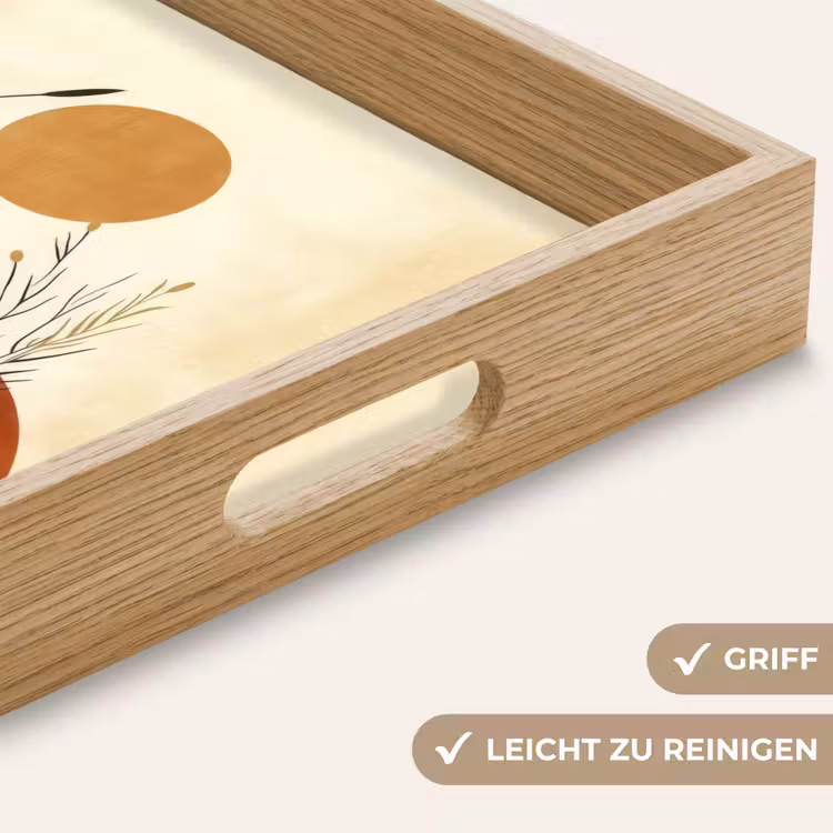 Tablett - Pflanzen - Abstrakt - Formen — 8