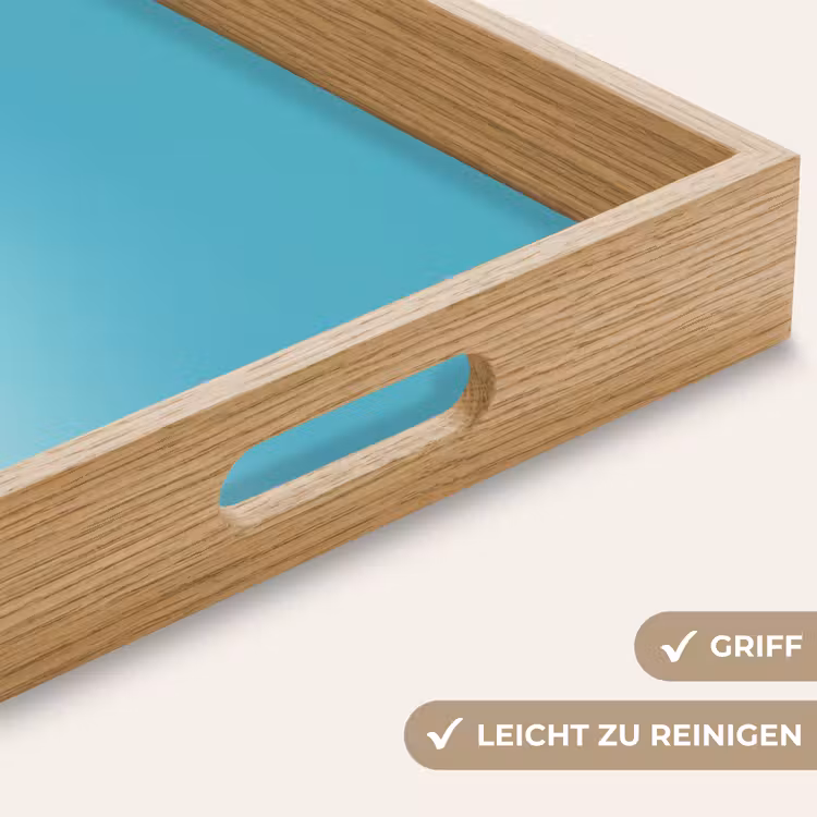 Tablett - Strand - Blauer Himmel - Gelb - Sonnenschirm — 8