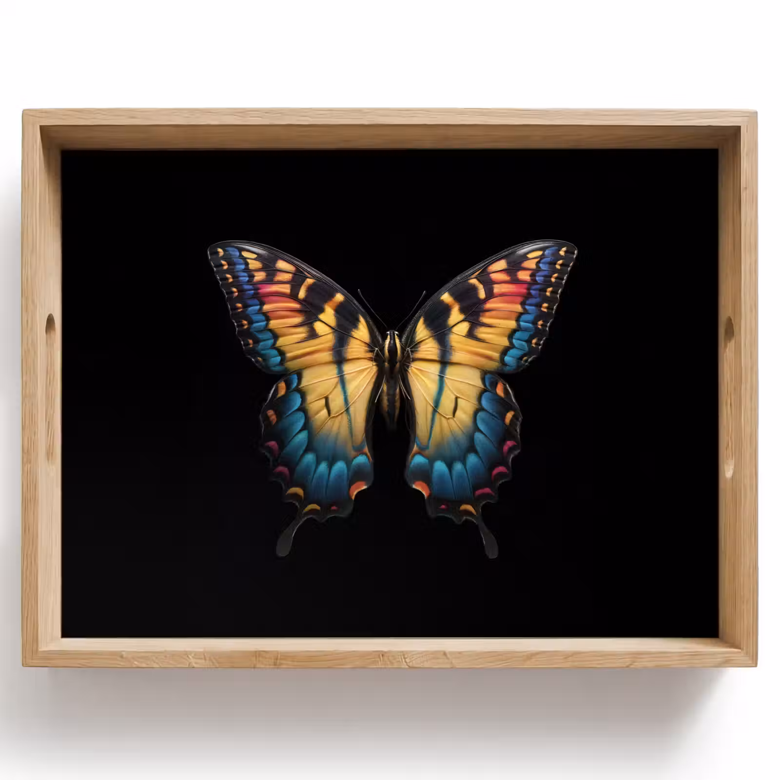 Tablett - Schmetterling - Bunt - Verspielt — 1