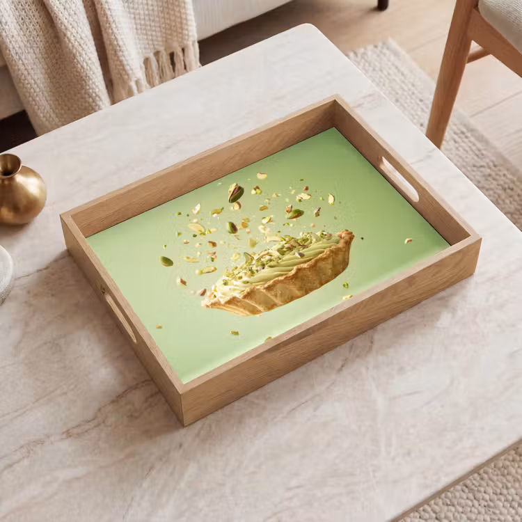 Tablett - Pistazie - Torte - Nüsse - Lebensmittel — 2