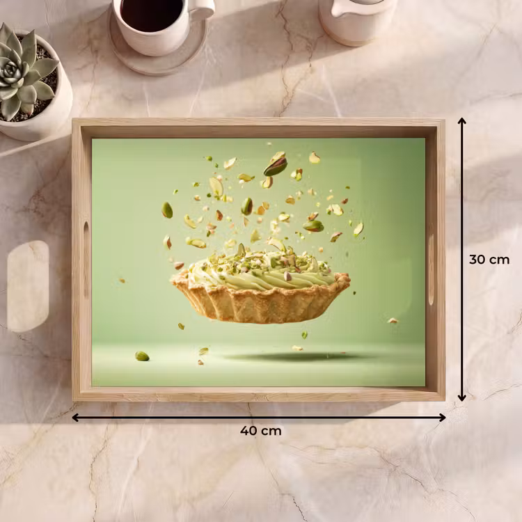 Tablett - Pistazie - Torte - Nüsse - Lebensmittel — 7