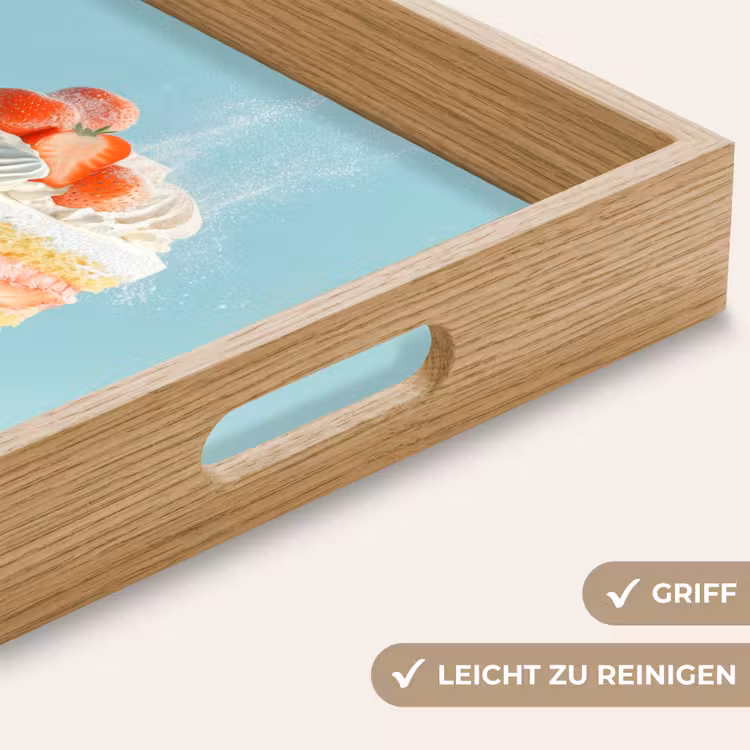 Tablett - Schlagsahne - Torte - Blau - Lebensmittel — 8