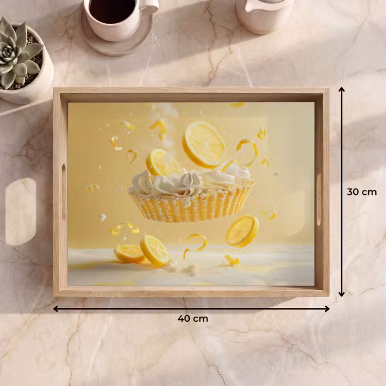 Tablett - Zitrone - Kuchen - Lebensmittel - Gelb — 7