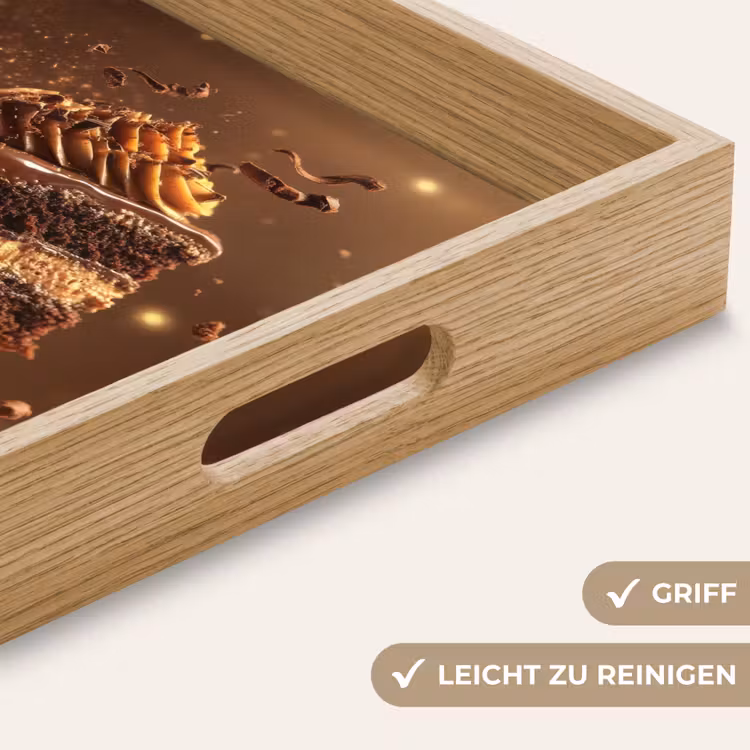 Tablett - Torte - Schokolade - Essen - Brownie — 8