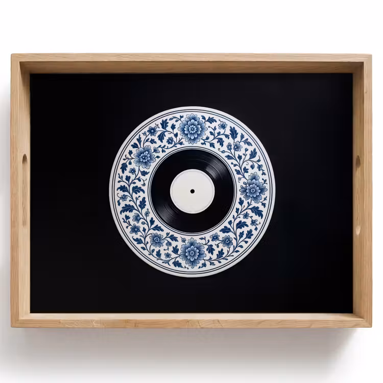 Tablett - Vinyl - LP - Delfter Blau - Musik — 1