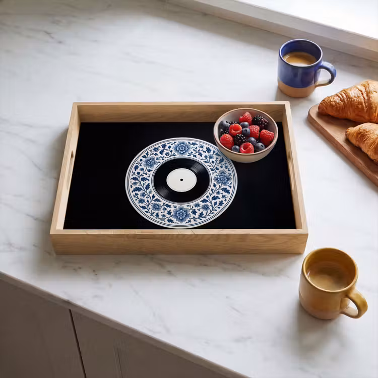 Tablett - Vinyl - LP - Delfter Blau - Musik — 3