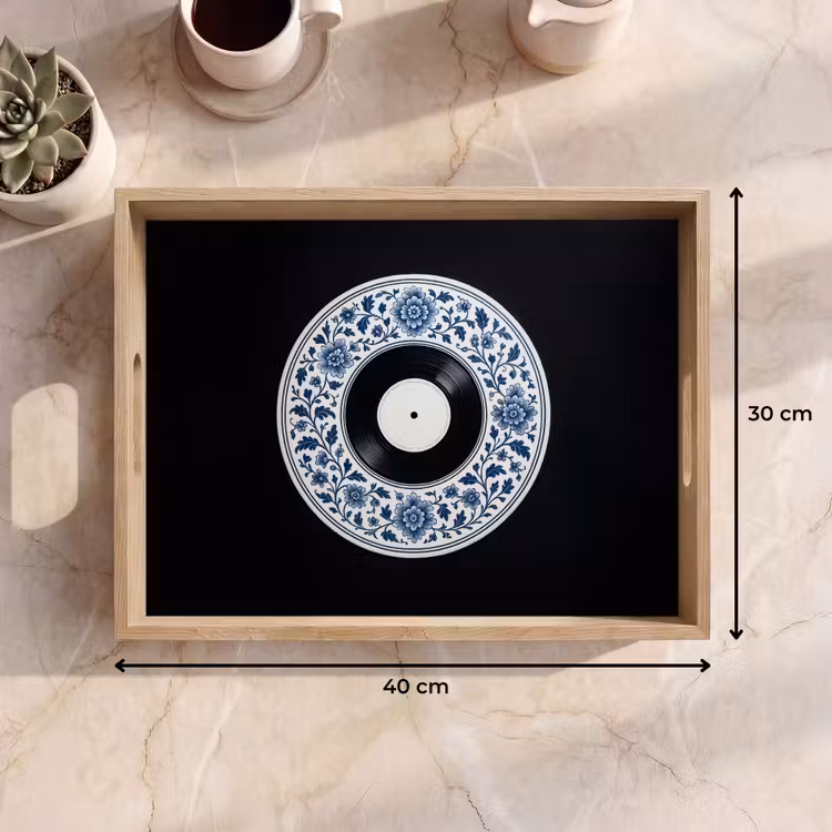 Tablett - Vinyl - LP - Delfter Blau - Musik — 7