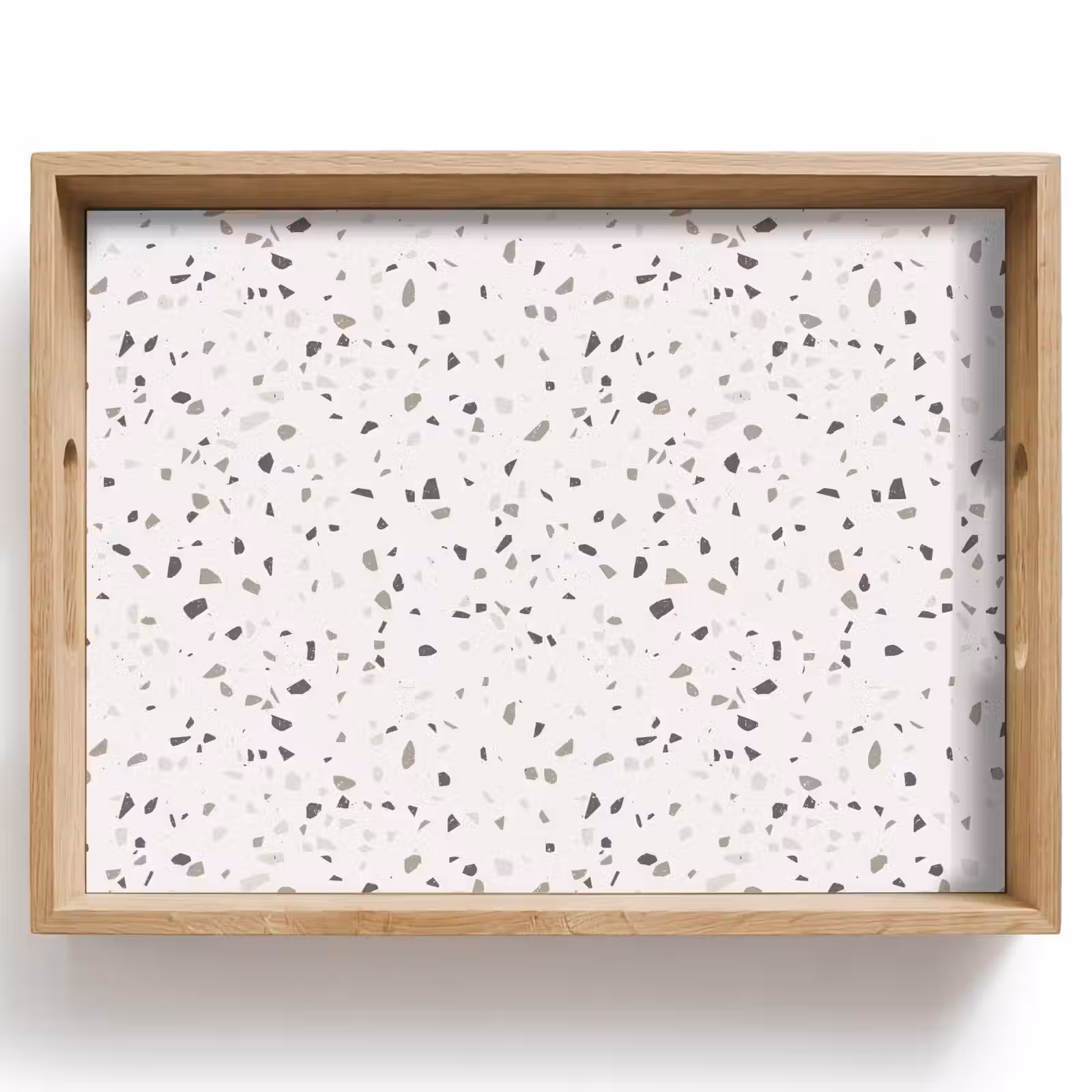 Tablett - Terrazzo - Muster - Creme — 1
