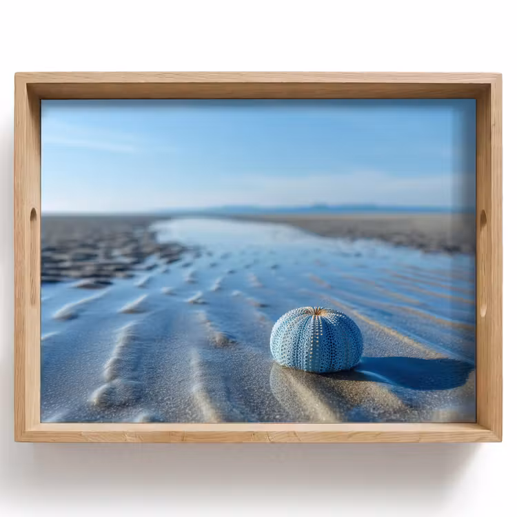 Tablett - Strand - Schild - Wasser - Blau — 1