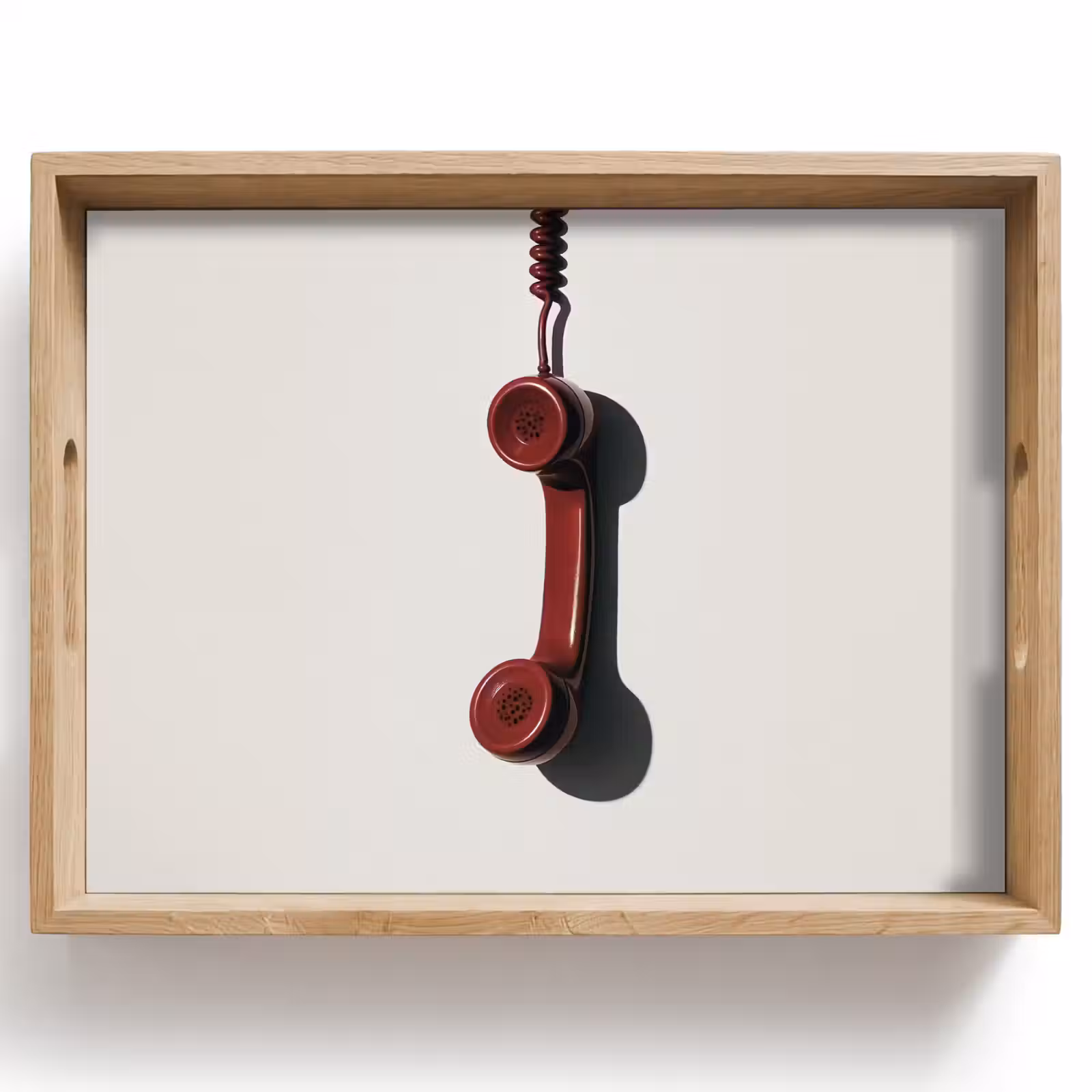 Tablett - Telefon - Kabel - Rot - Minimalistisch — 1