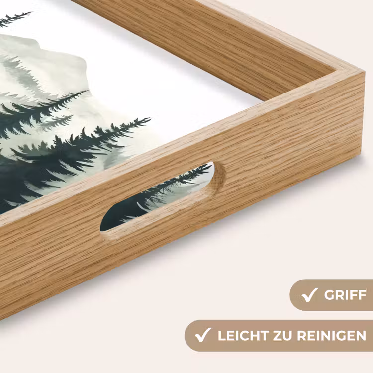 Tablett - Pfad - Bäume - Wald - Illustration — 8
