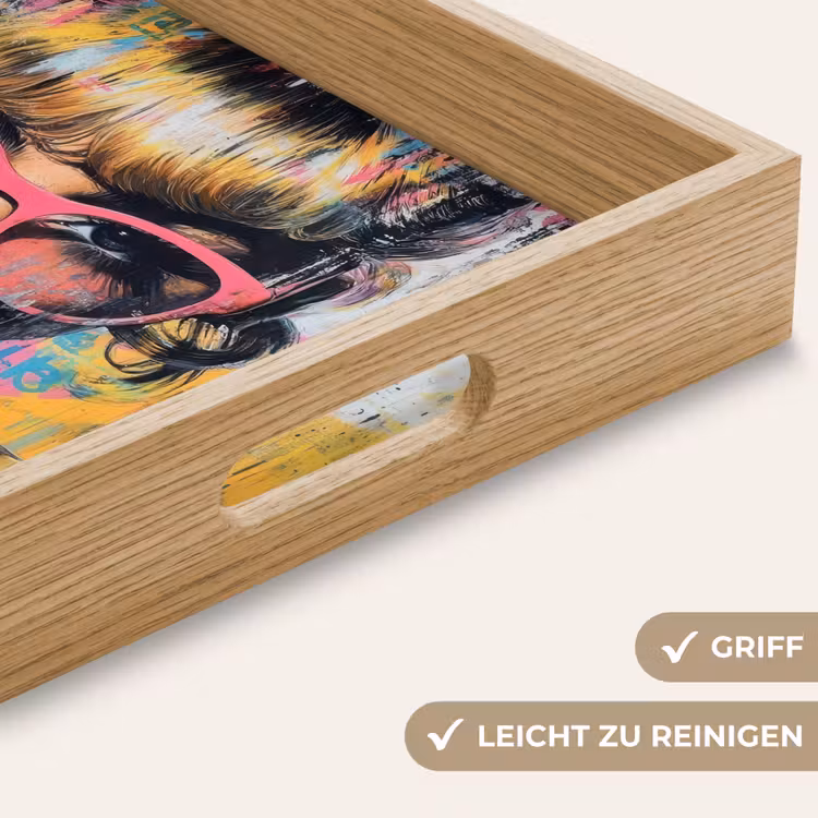Tablett - Sonnenbrille - Frau - Bunt - Farbspritzer — 8