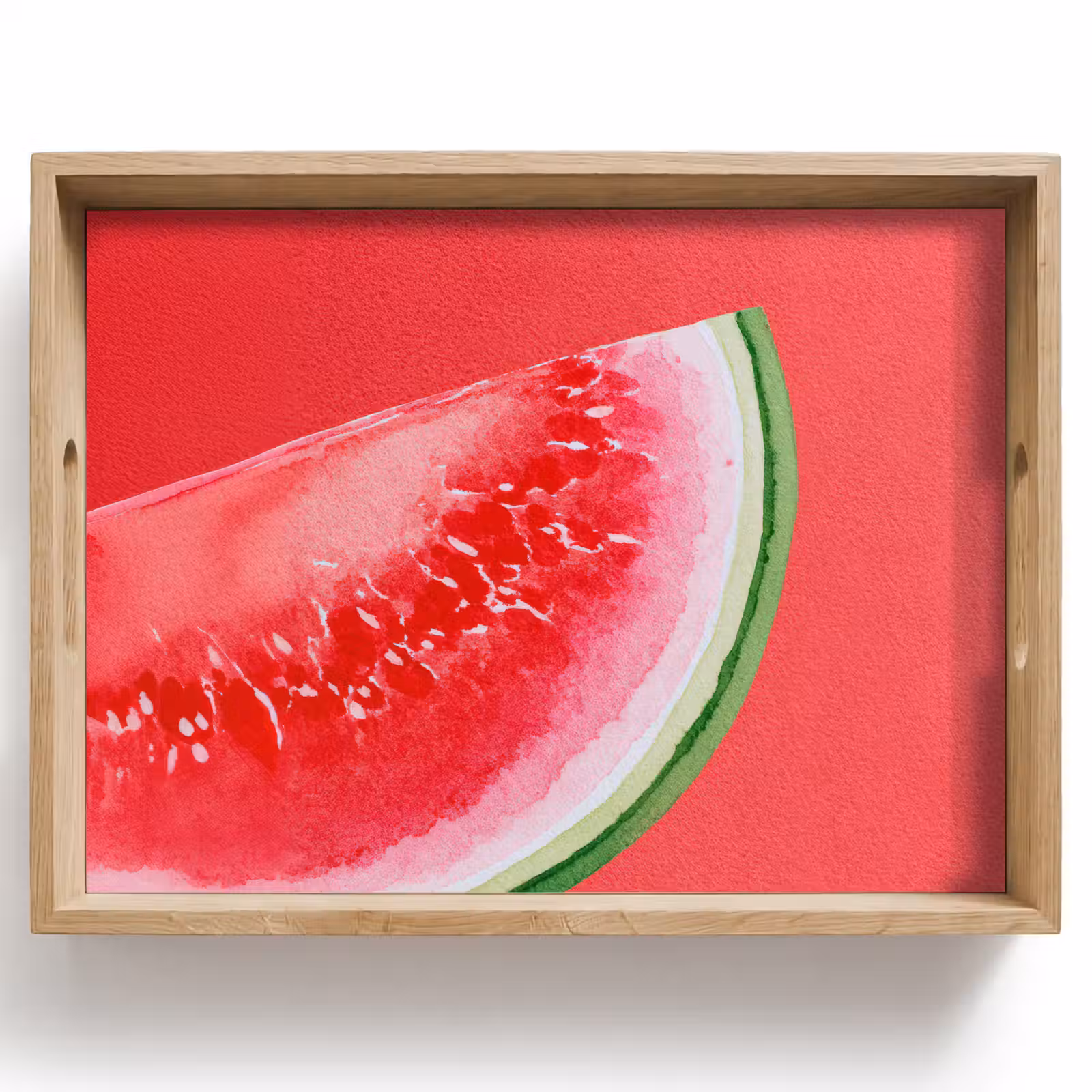 Tablett - Wassermelone - Rot - Sommerlich — 1