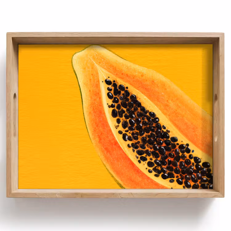 Tablett - Papaya - Orange - Aktuell — 1