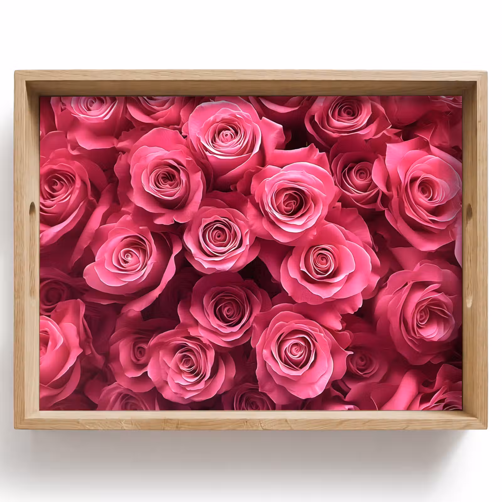 Tablett - Rosen - Rosa - Blume — 1