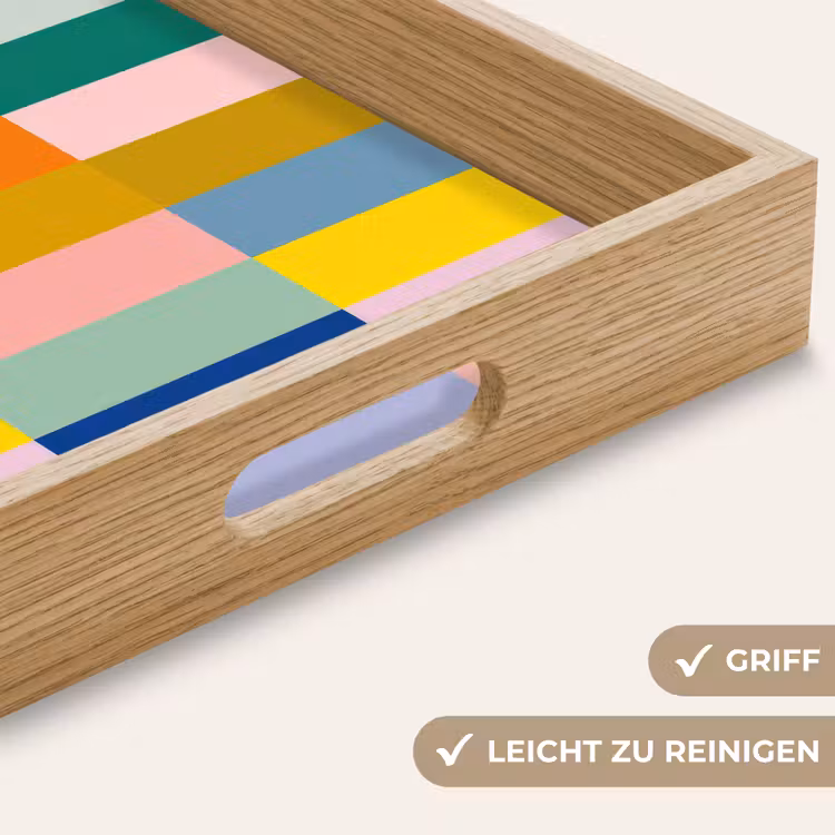 Tablett - Streifen - Blau - Muster - Abstrakt — 8