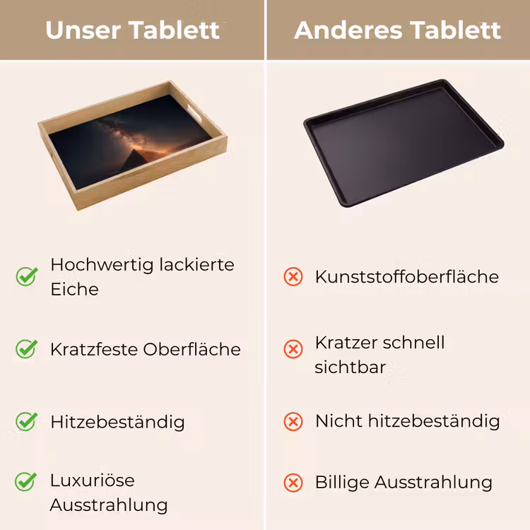 Tablett - Pyramide - Wüste - Licht — 9