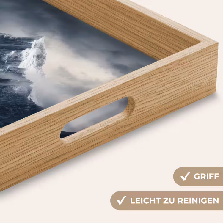 Tablett - Schnee - Berg - Wolken — 8