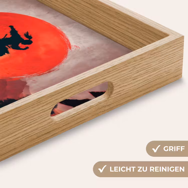 Tablett - Sonne - Krieger - Bäume - Berge — 8