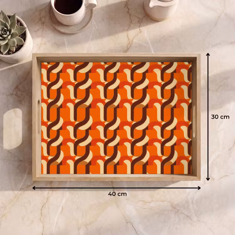 Tablett - Retro - Modern - Farbenfroh — 7