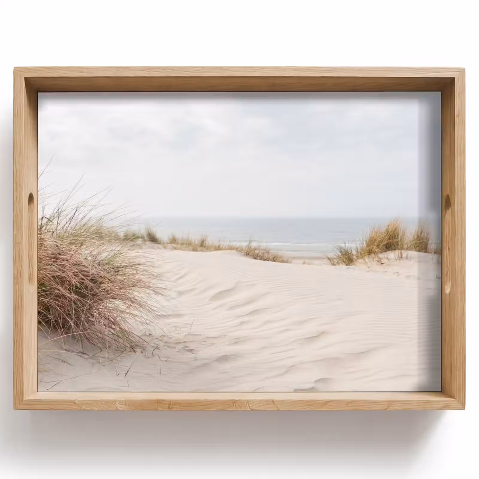 Tablett - Wolken - Dünenlandschaft - Sand — 1