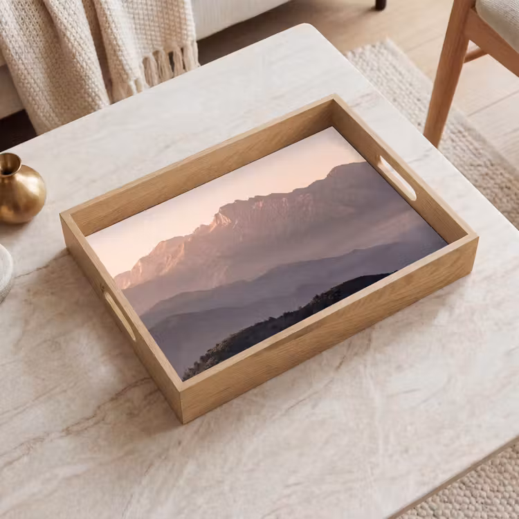 Tablett - Panorama - Landschaft - Berge — 2