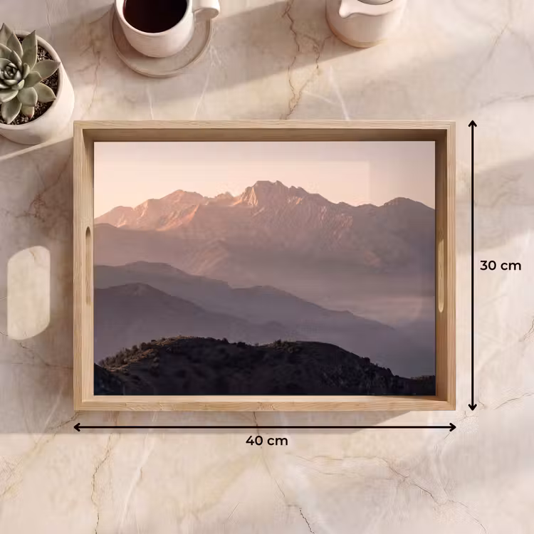 Tablett - Panorama - Landschaft - Berge — 7