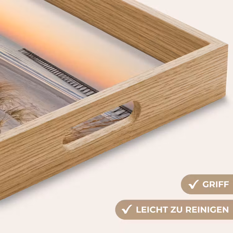 Tablett - Pier - Sonnenuntergang - Strand — 8