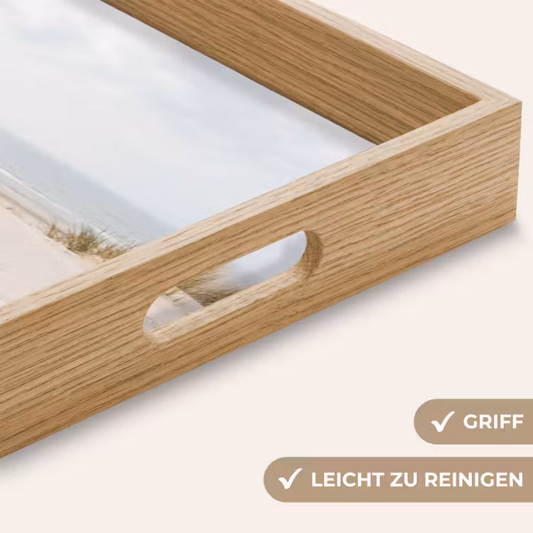 Tablett - Wolken - Dünenlandschaft - Sand — 8