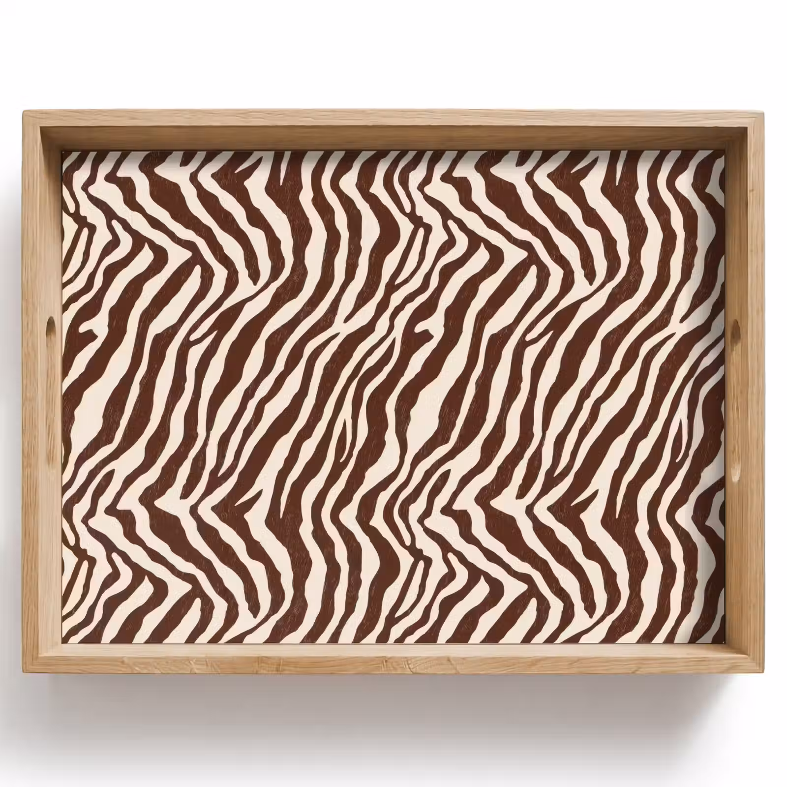 Tablett - Zebra - Muster - Schwarz - Weiß — 1
