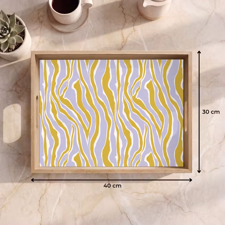 Tablett - Zebra - Modern - Mehrfarbig — 7