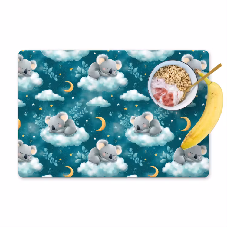 Tischset - 6 Stück - Koalas - Bezaubernd - Blau - 6 Stück — 1