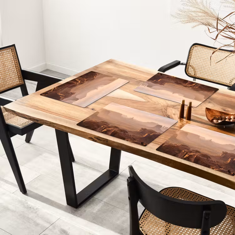 Tischset - 6 Stück - Wüste - Landschaft - Natur - 6 Stück — 4