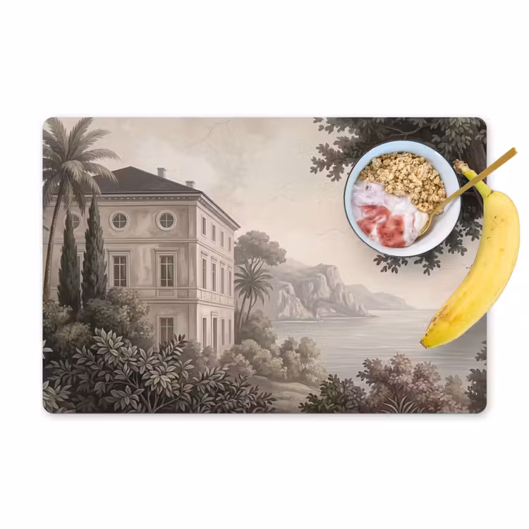 Tischset - 6 Stück - Meer - Villa - Beige - 6 Stück — 1