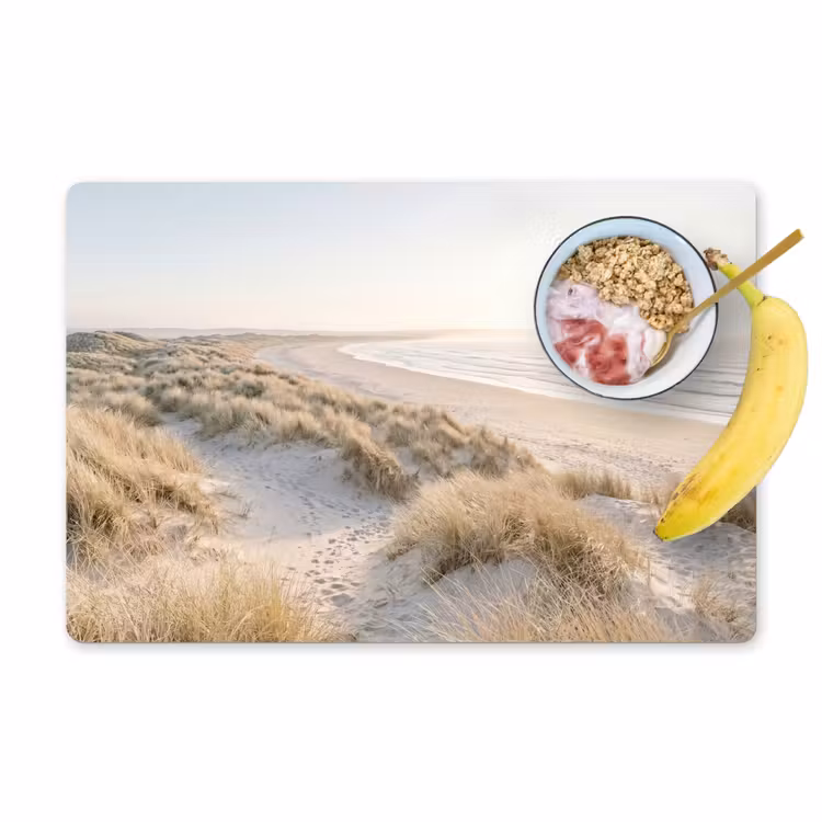 Tischset - 6 Stück - Dünen - Strand - Beige - 6 Stück — 1