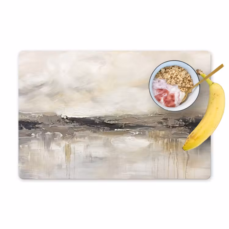 Tischset - 6 Stück - Landschaft - Horizont - Natur - Abstrakt - Neutral - 6 Stück — 1