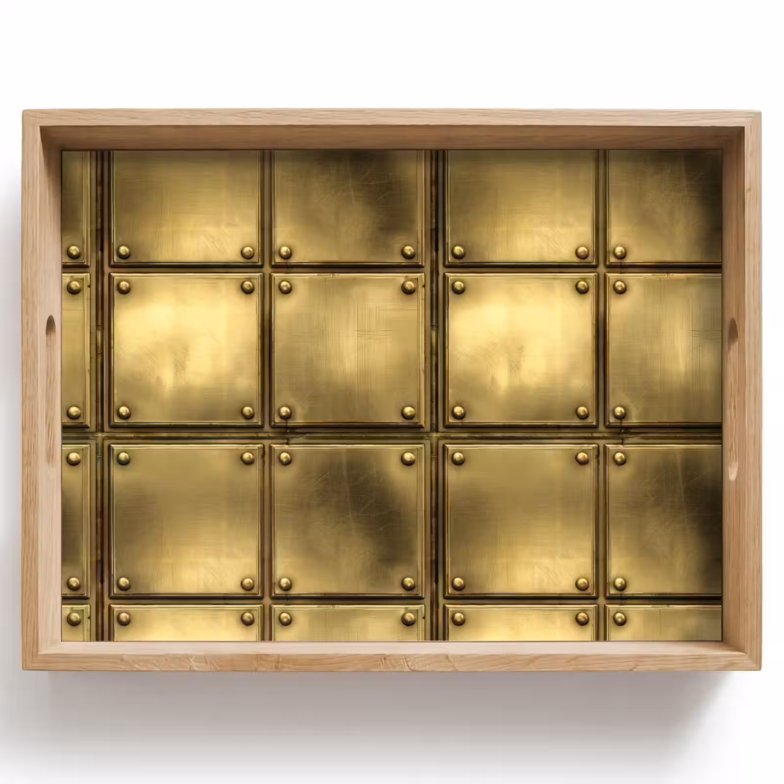 Tablett - Platten – Industrial – Cool – Gold — 1