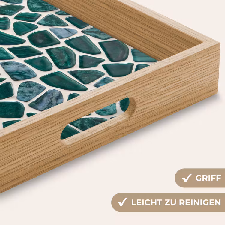 Tablett - Textur – Stein – Grün – Abstrakt – Muster — 8