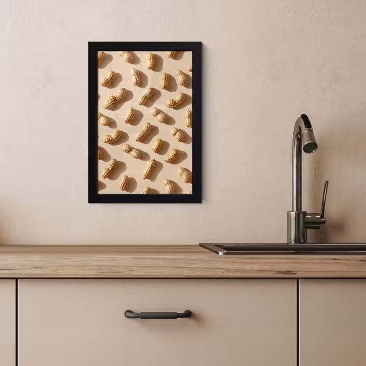 Bilder mit Rahmen - Peanuts - Muster - Beige — 3