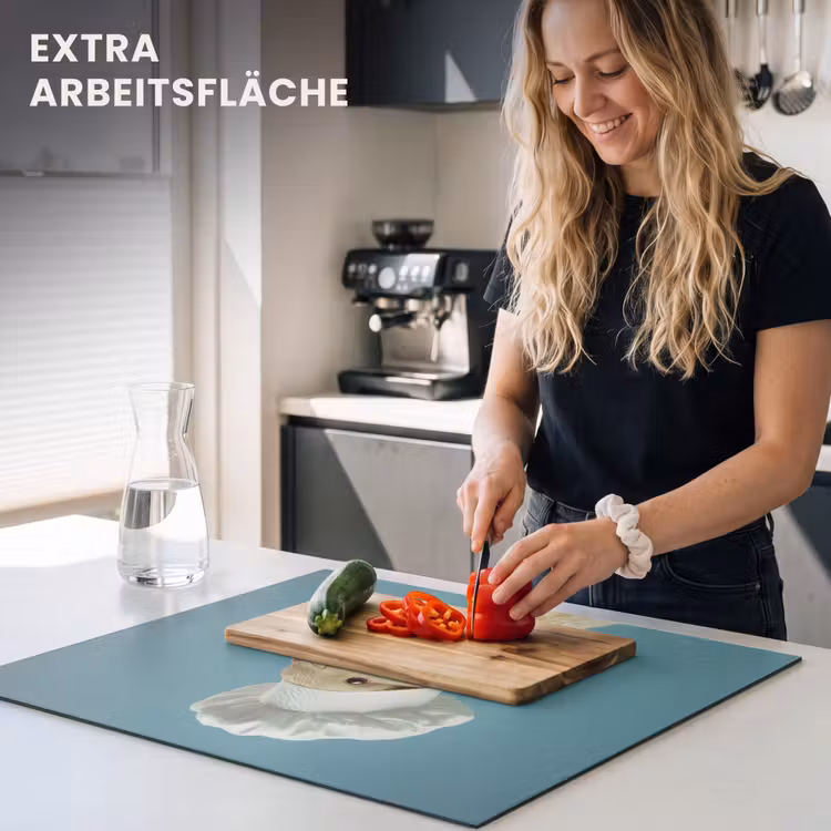 Herdabdeckplatte - Ente - Kochmütze - Süß - Vogel — 5