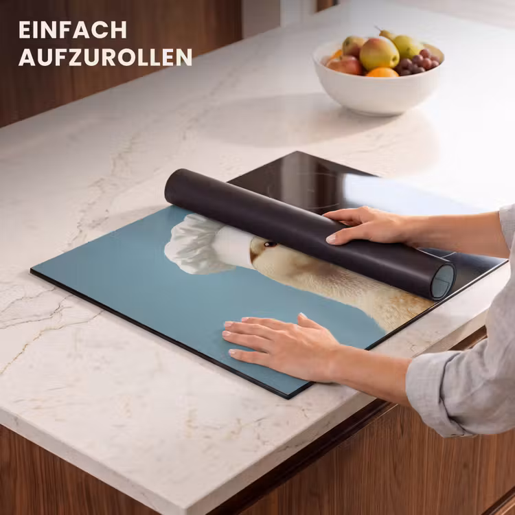 Herdabdeckplatte - Ente - Kochmütze - Süß - Vogel — 7